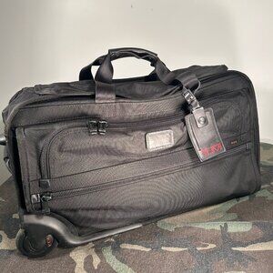 Tumi Large Split 2-Wheeled Duffel bag.